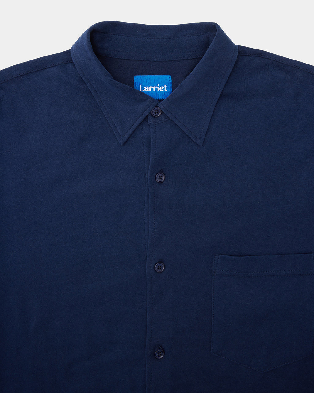 Larriet Layover Shirt in Navy