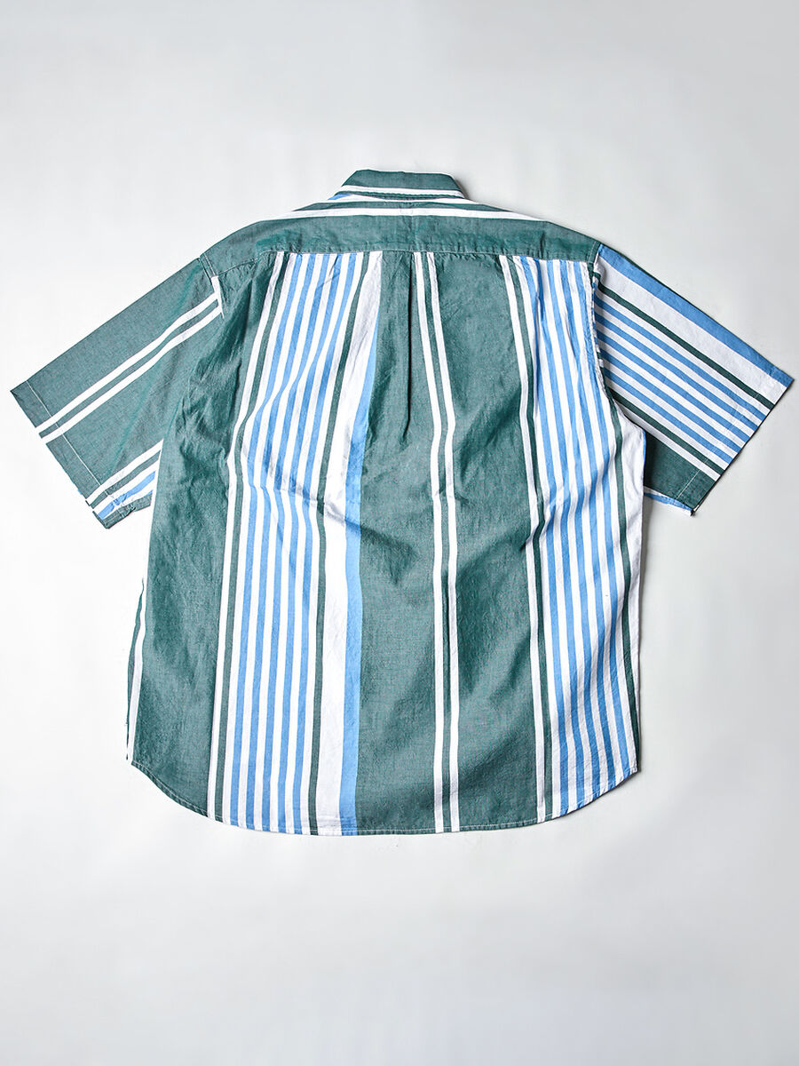 Nautica Japan Blue Multi Stripe Shirt