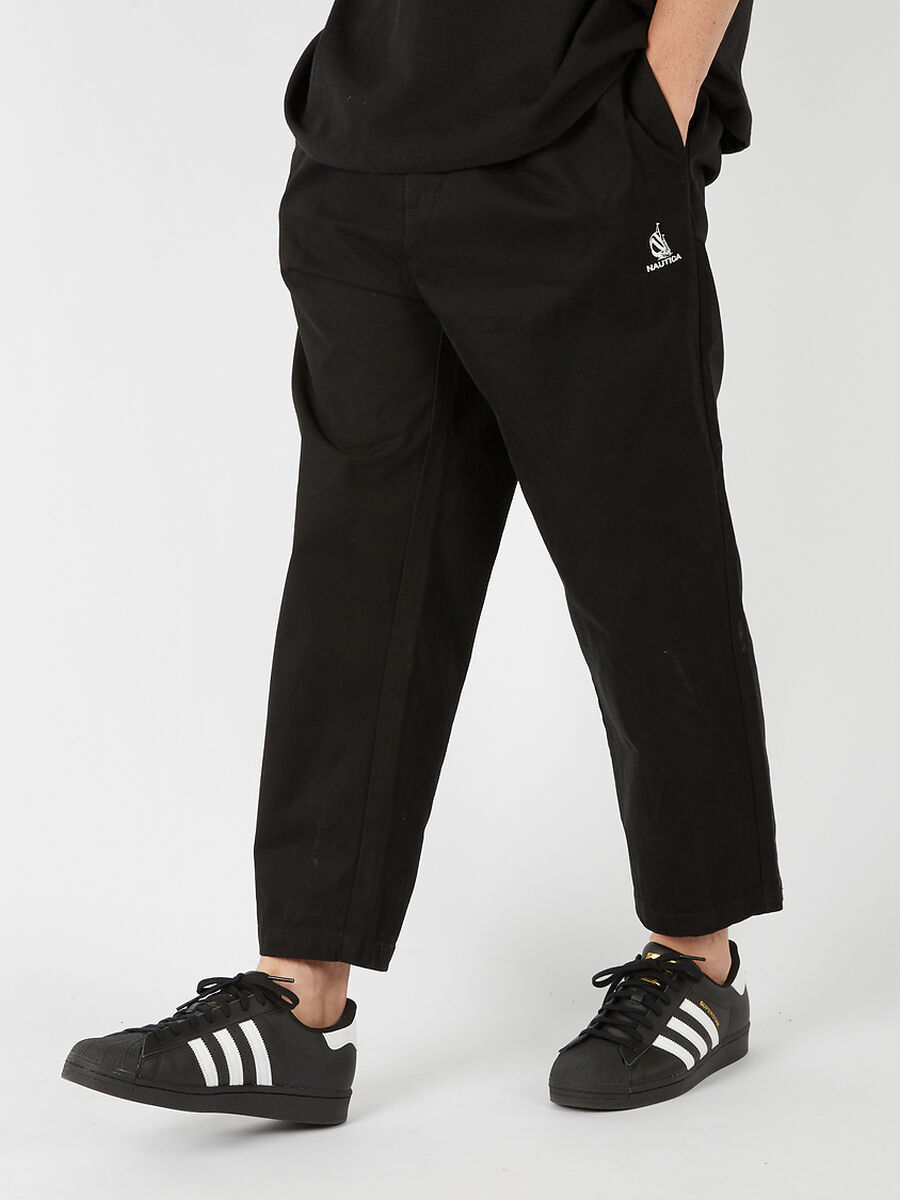 Nautica Japan Pleated Chino Pant Black