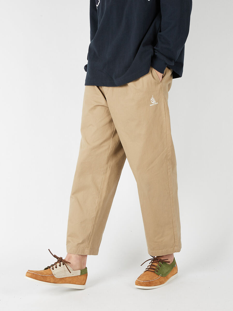 Nautica Japan Pleated Chino Pant Beige