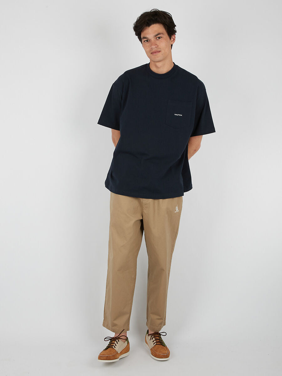 Nautica Japan Pleated Chino Pant Beige