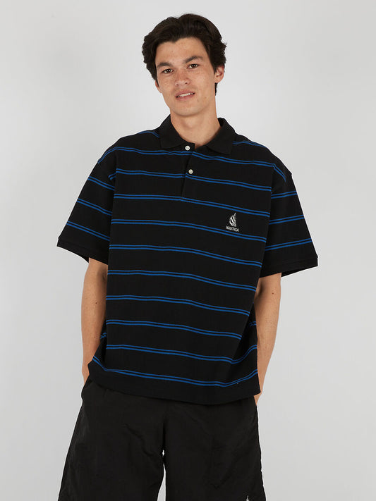 Nautica Japan Border Polo Shirt Black