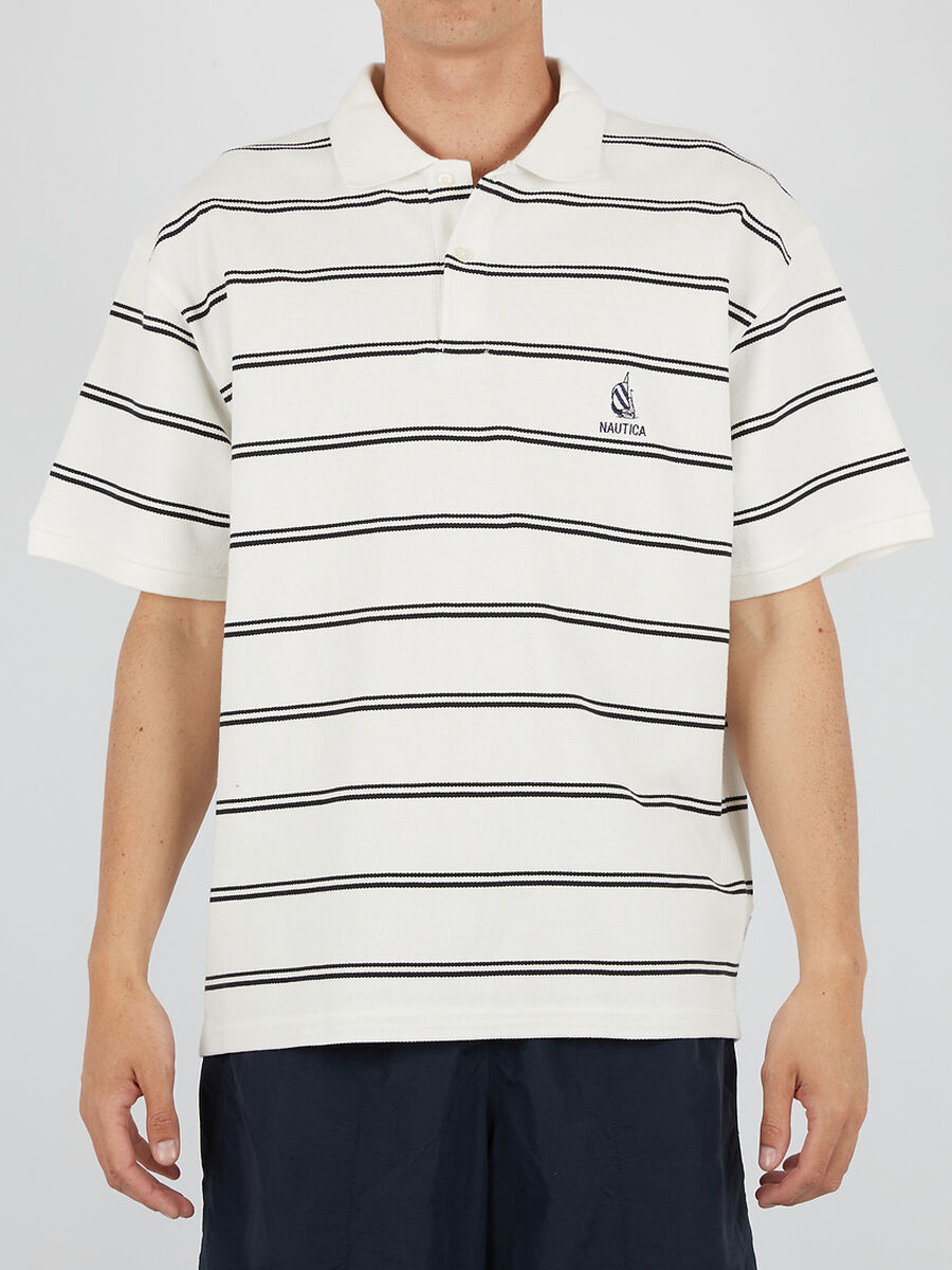 Nautica Japan Border Polo Shirt White