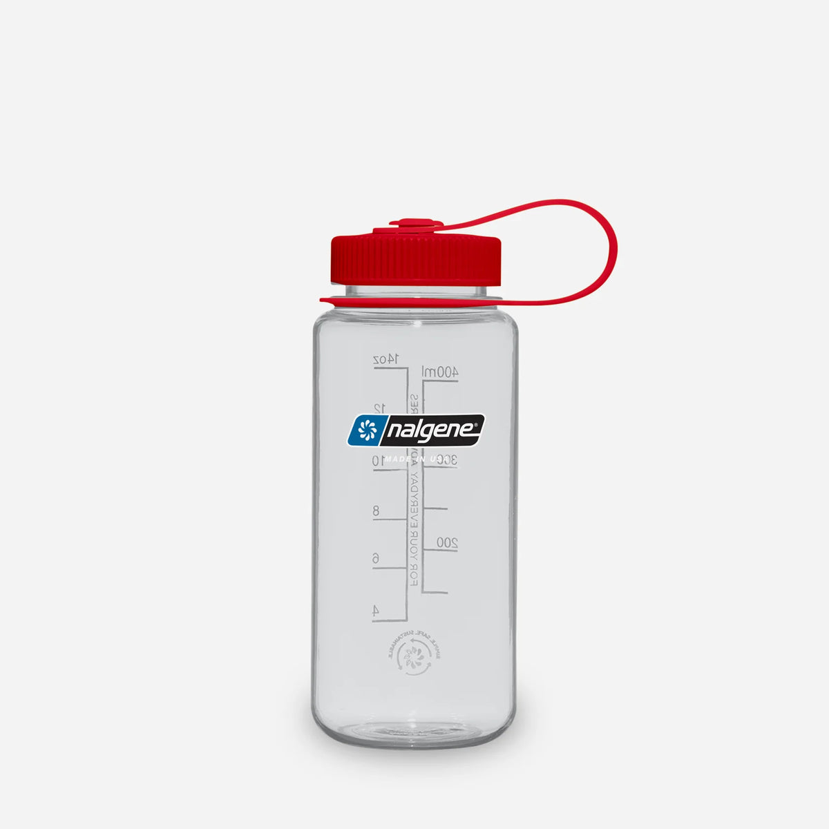 Nalgene 500ml Clear Sustain Wide Mouth Bottle