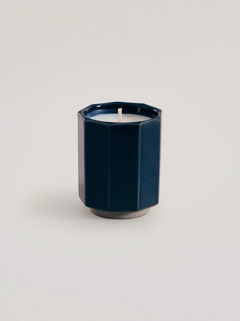 Blue Onji Handmade Japanese Ceramic Candle