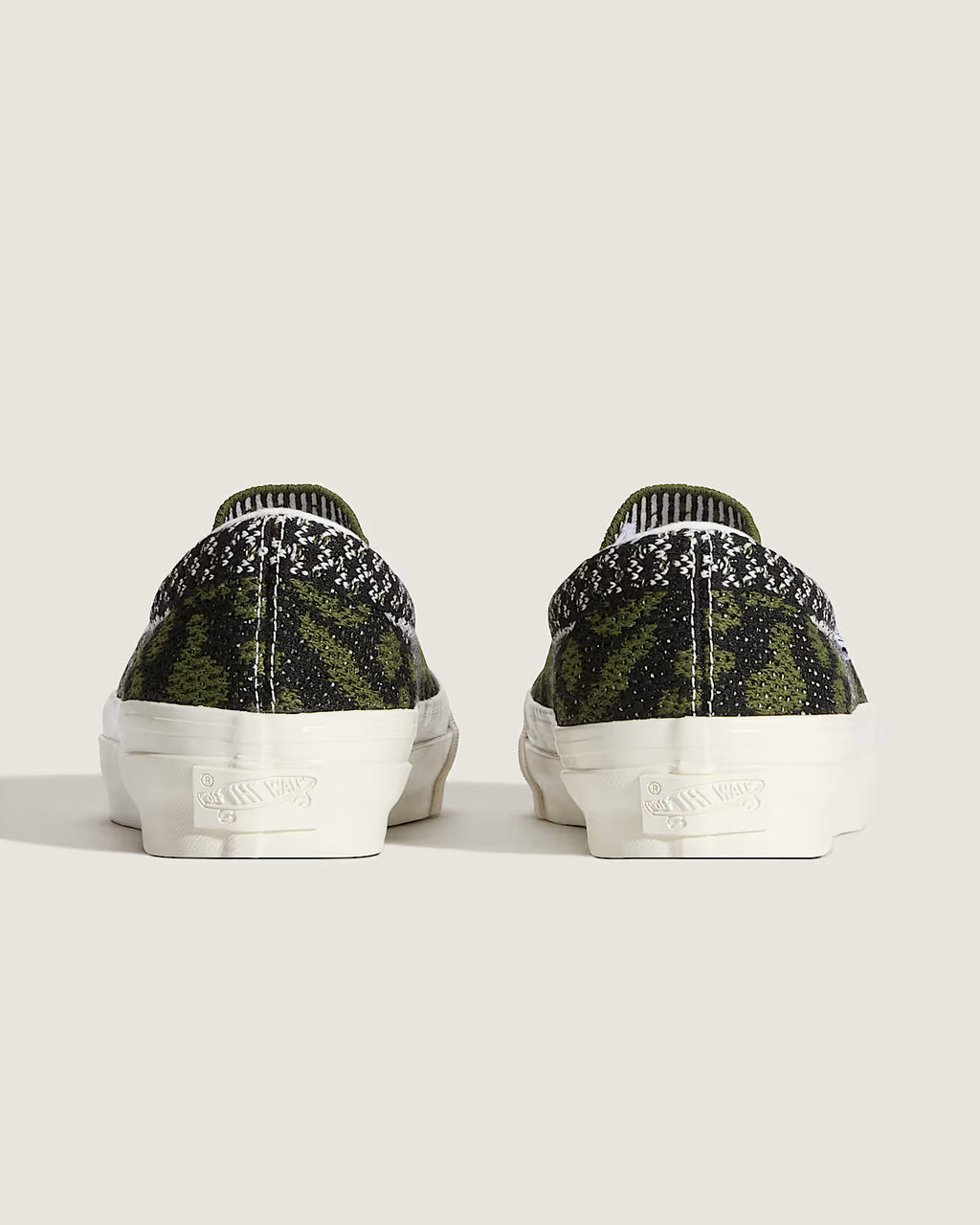 Vans Premium LX Classic Slip-On 98 EK in Leopard Black/Green