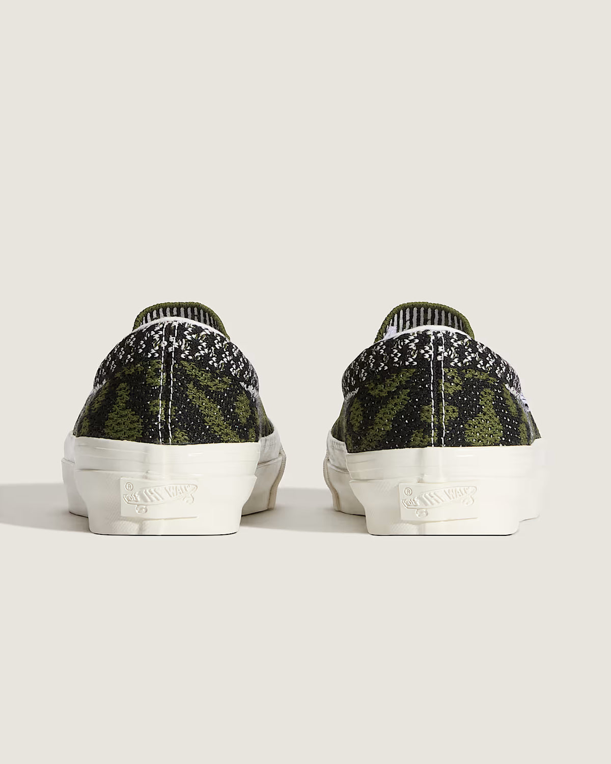Vans Premium LX Classic Slip-On 98 EK in Leopard Black/Green