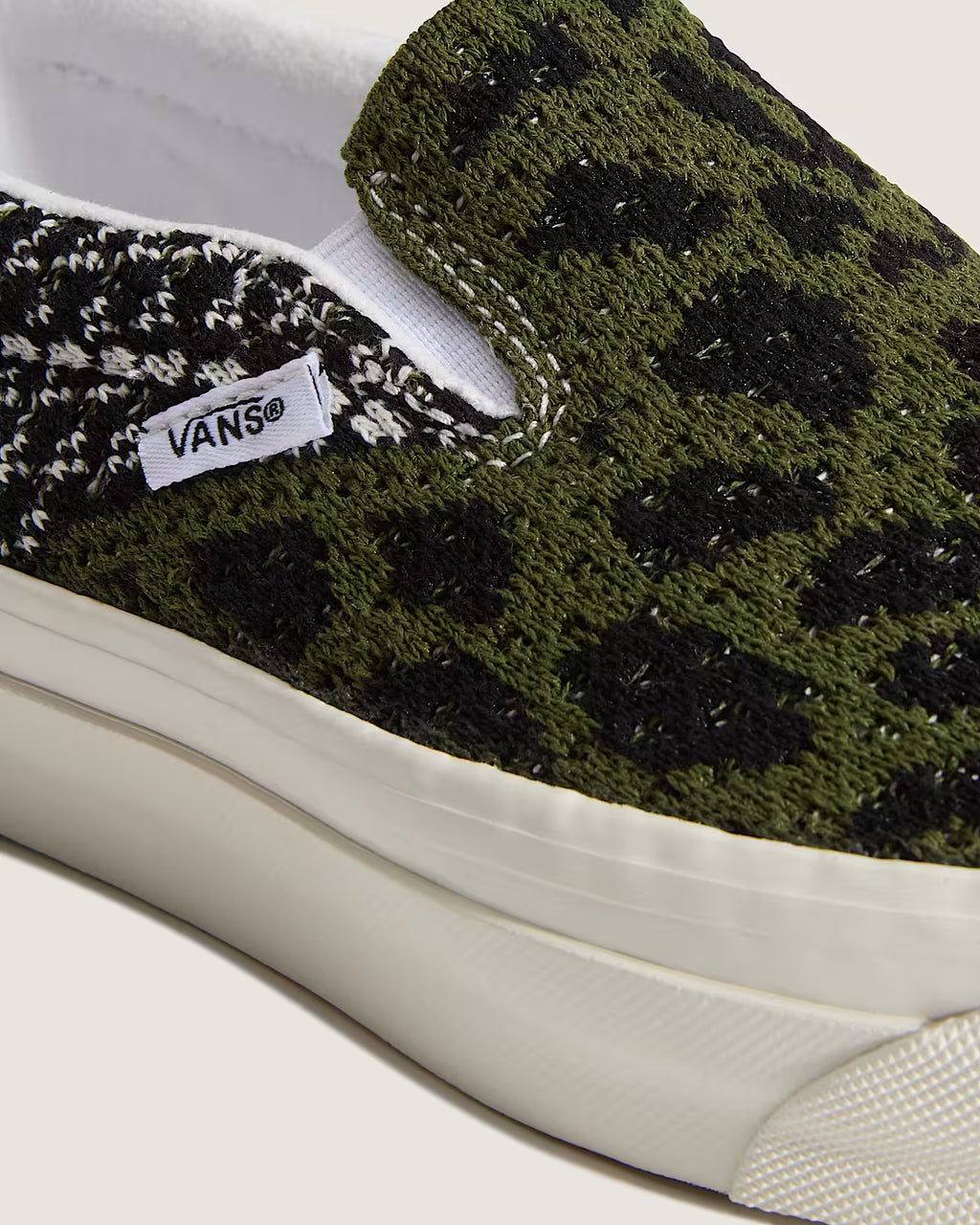 Vans Premium LX Classic Slip-On 98 EK in Leopard Black/Green