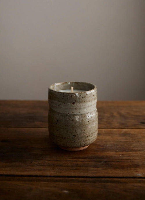 Provider Store Matsu Earth Japanese Ceramic Candle