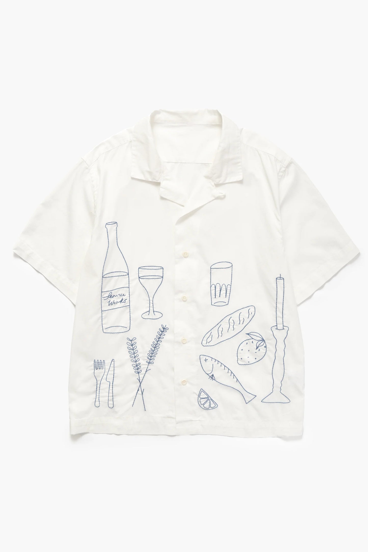 Service Works Light Twill Picnic Short Sleeve Shirt
