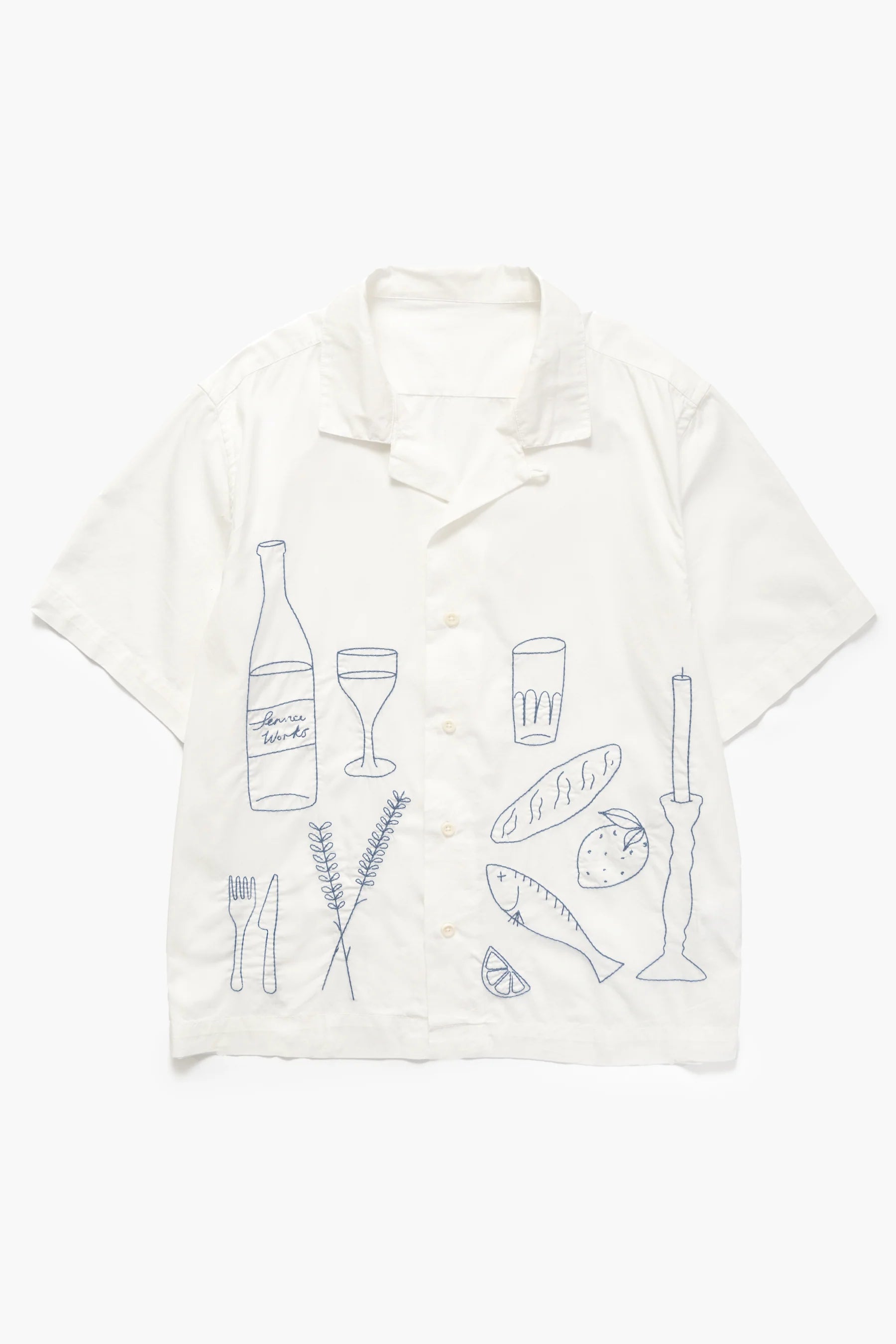 Service Works Light Twill Picnic Short Sleeve Shirt