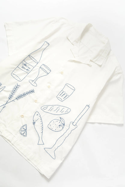 Service Works Light Twill Picnic Short Sleeve Shirt