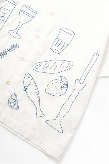 Service Works Light Twill Picnic Short Sleeve Shirt