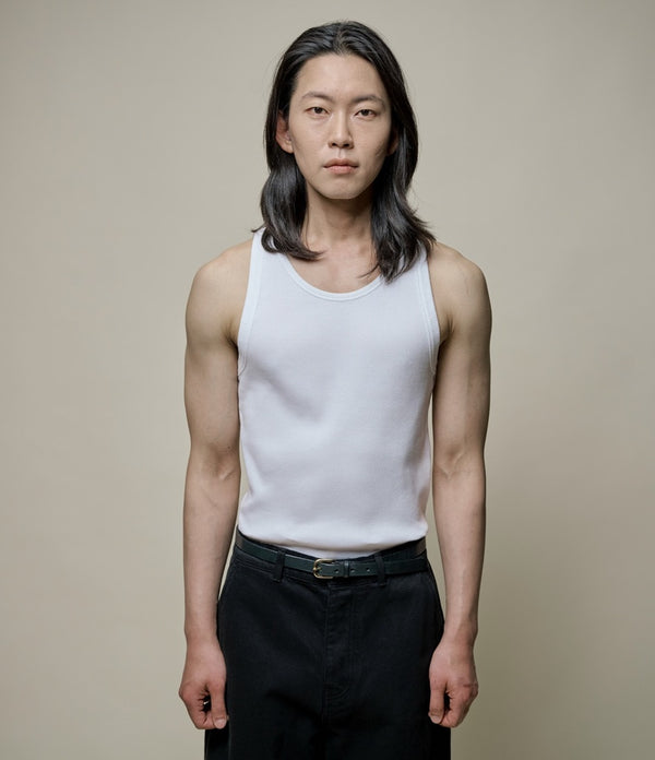 Merz b. Schwanen Iconic Ribbed Cotton Tank Top