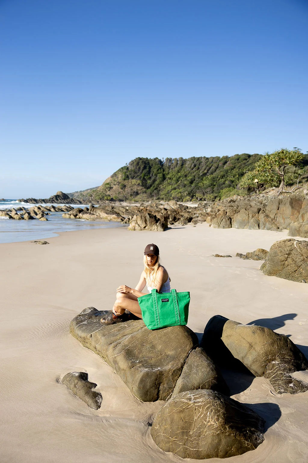 The Remote Tote in Daintree Green