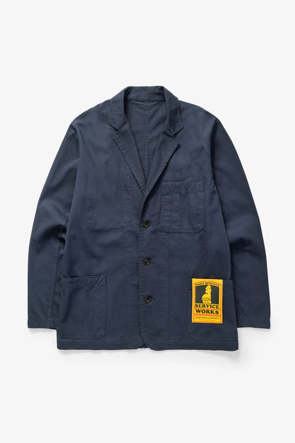 Service Works Drill Server Suit Jacket Navy