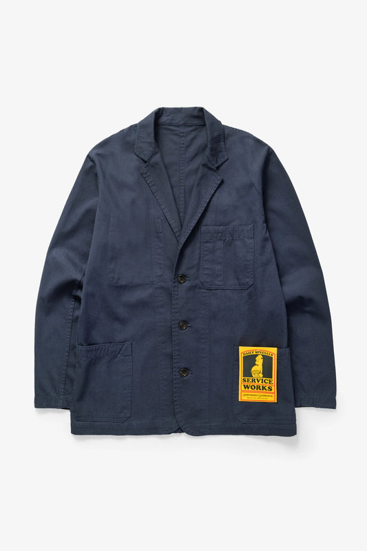 Service Works Drill Server Suit Jacket Navy