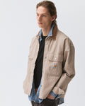 Carhartt Prescott Shirt Jac in String / Leather Garment Dyed
