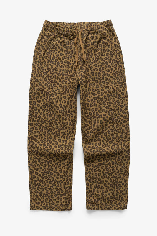 Service Works Brown Leopard Chef Pants