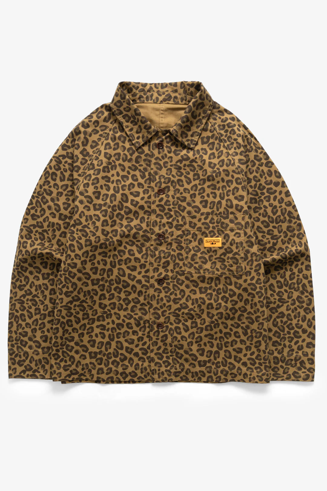 Service Works Brown Leopard FOH Jacket