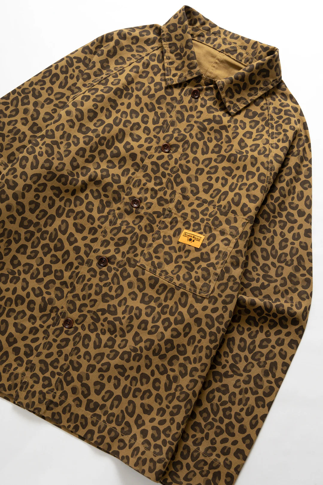 Service Works Brown Leopard FOH Jacket