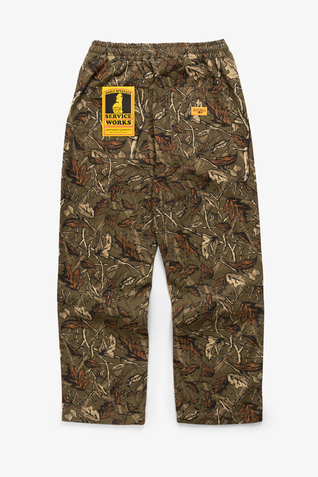 Service Works Real Tree Camo Chef Pants