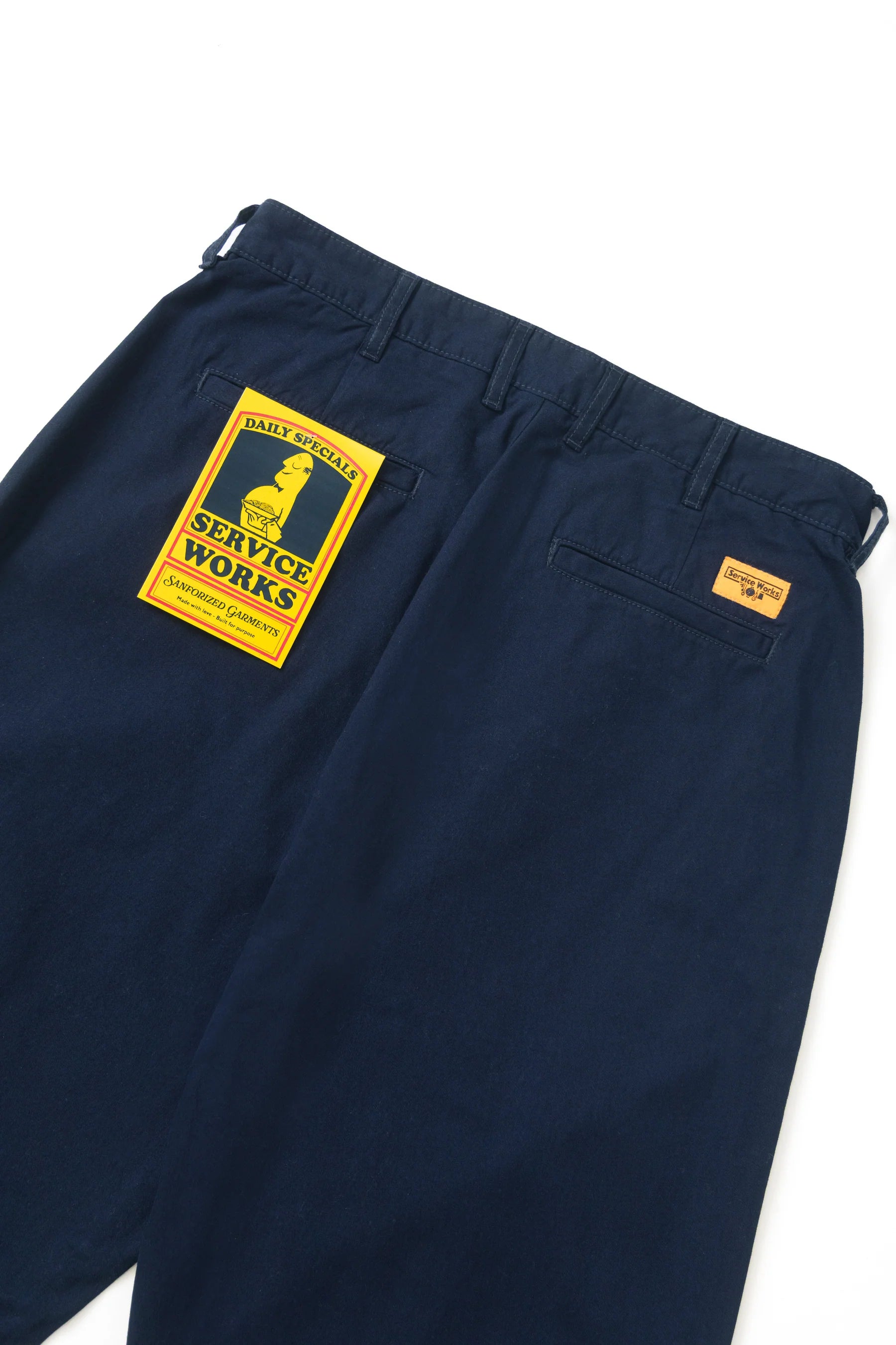 Service Works Twill Part Timer Pants in Navy