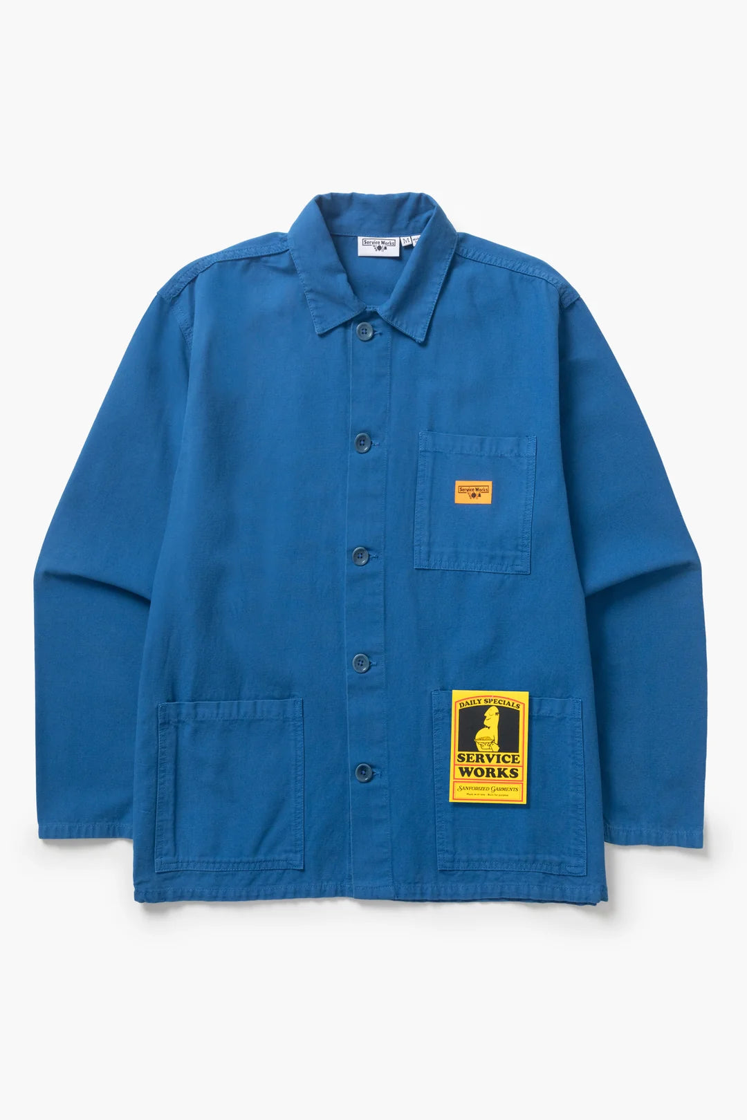 Service Works Classic Chore Shirt in Cobalt