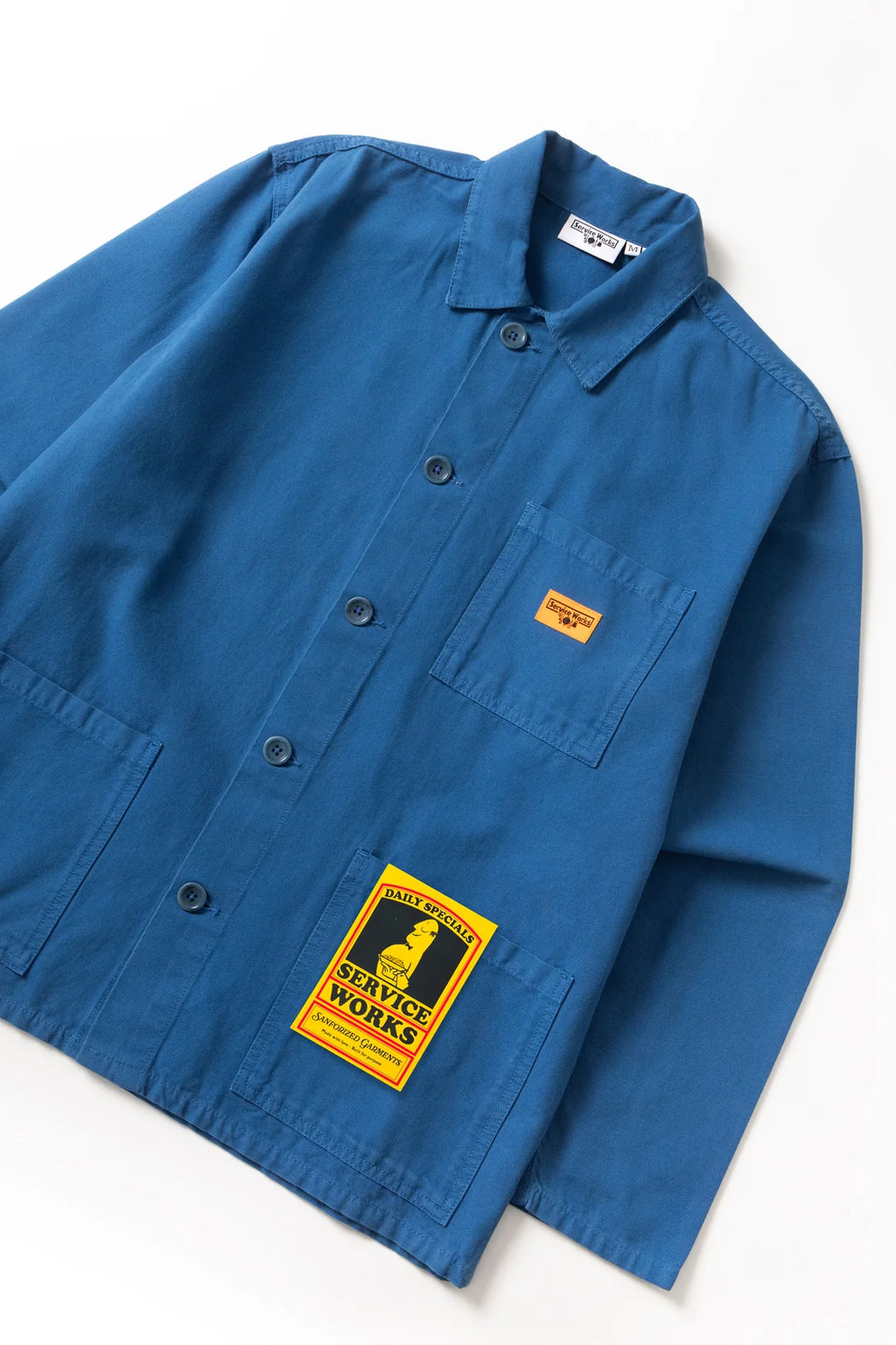 Service Works Classic Chore Shirt in Cobalt