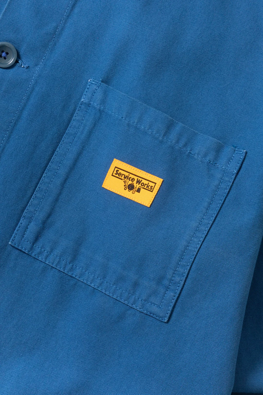 Service Works Classic Chore Shirt in Cobalt