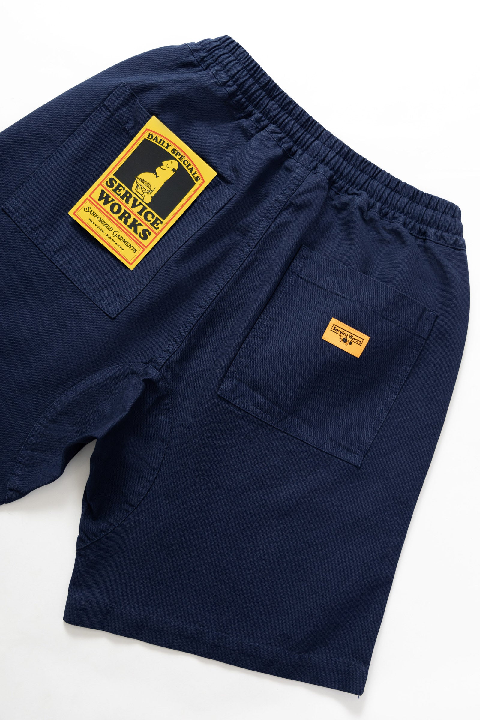 Service Works Classic Chef Shorts in Dark Navy