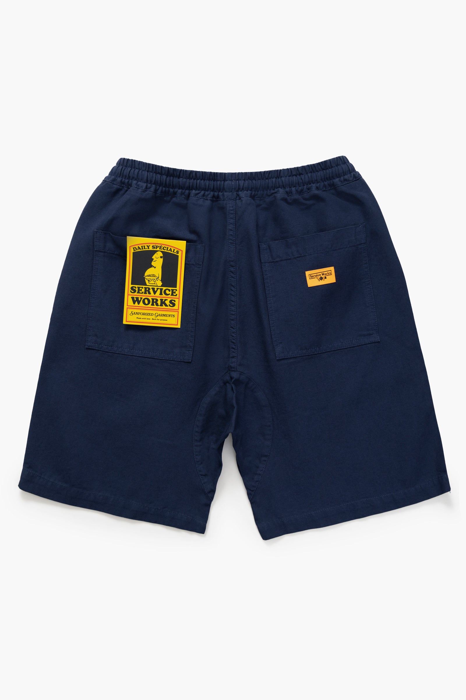 Service Works Classic Chef Shorts in Dark Navy