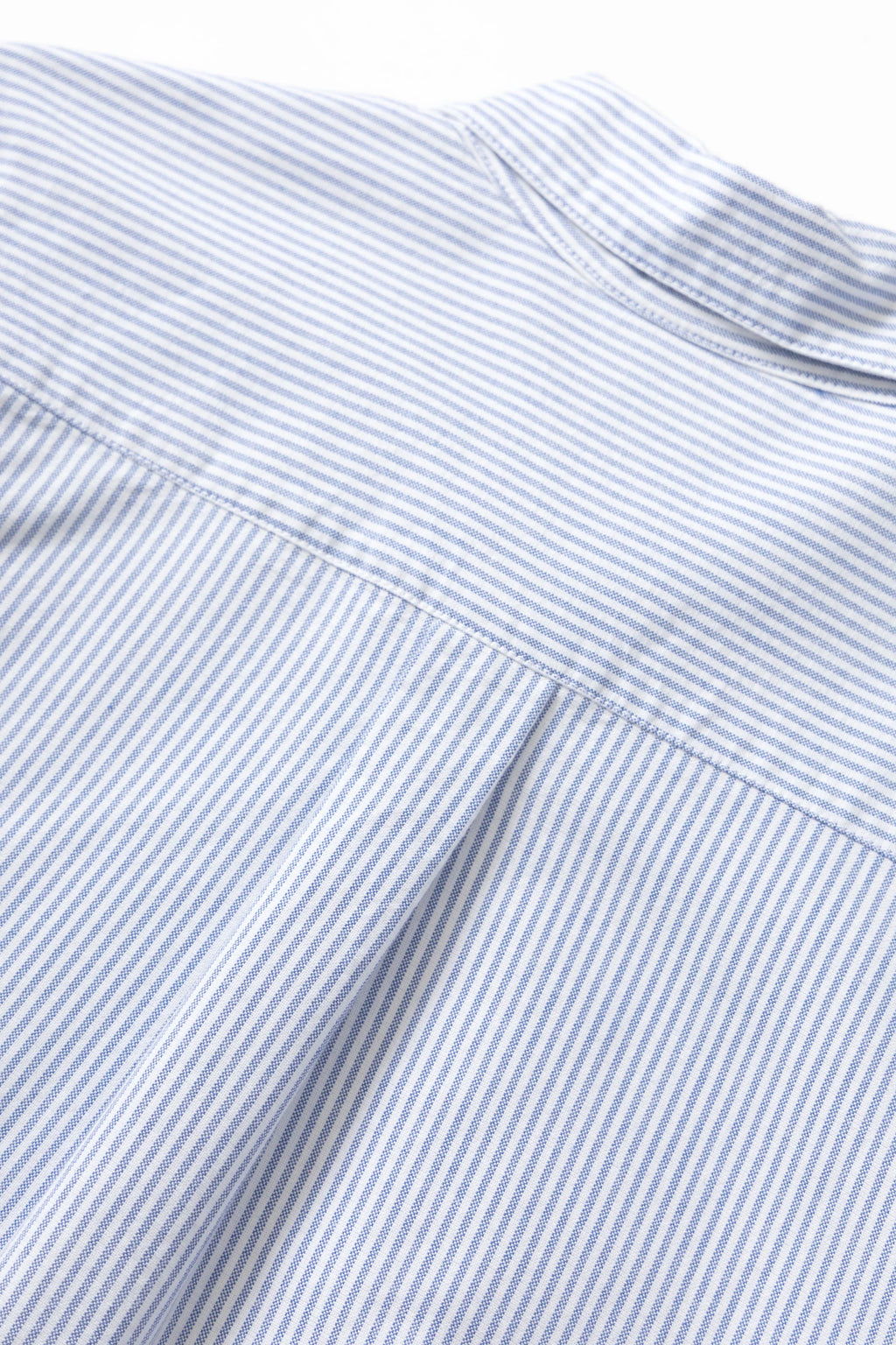 Service Works Waiter Shirt in Oxford Blue Stripe