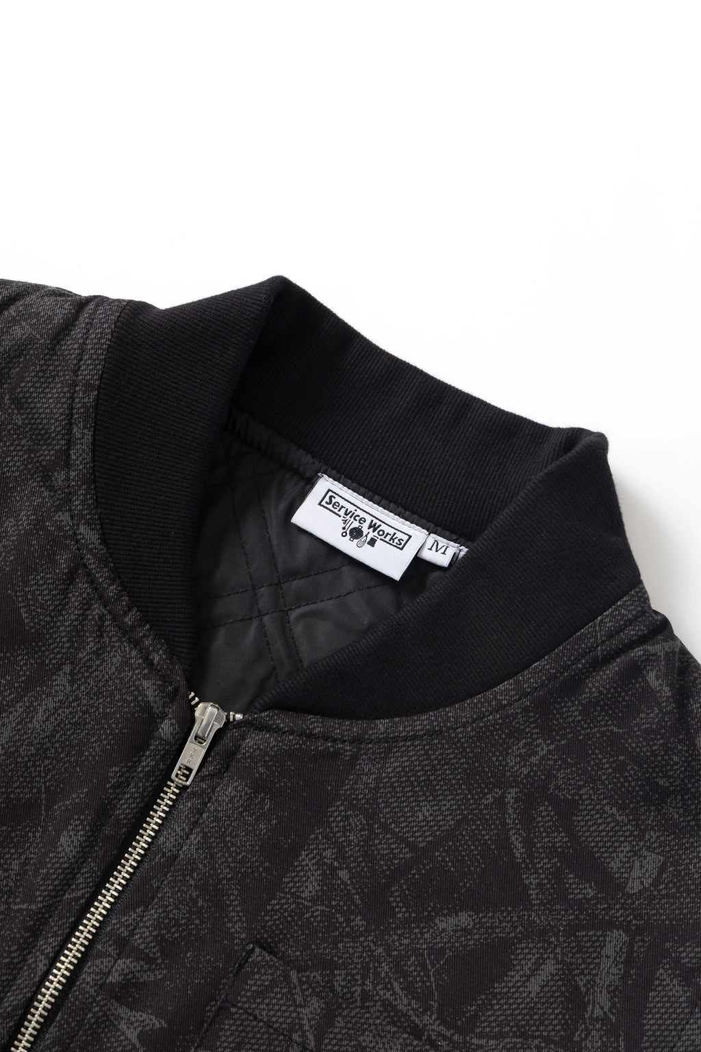 Service Works Camo Padded Work Vest in Mono