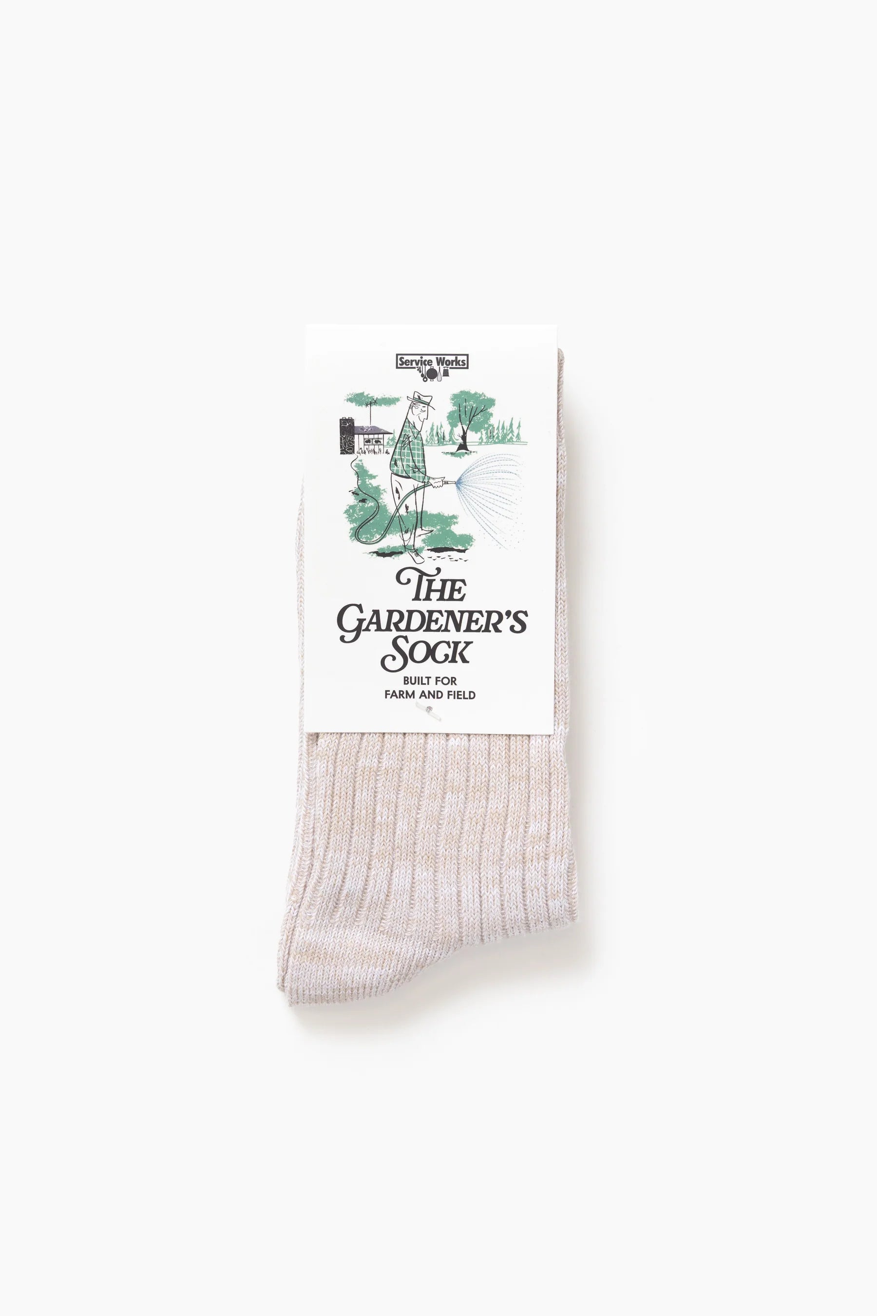 Service Works The Gardener's Sock in Beige