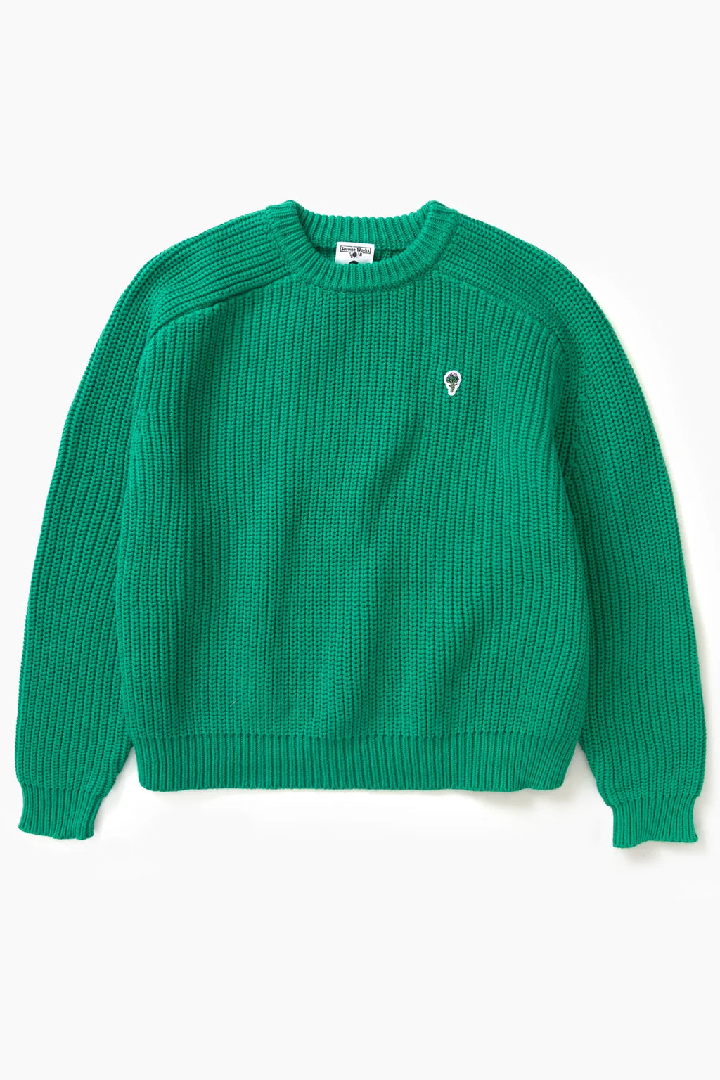 Service Works Artichoke Chunky Knit in Derry Green