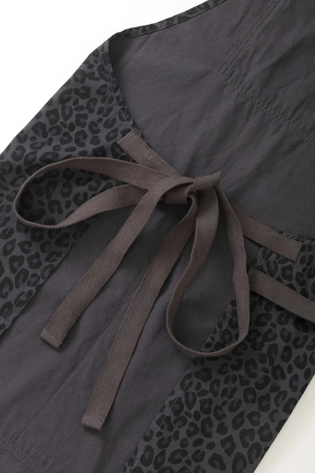 Service Works Patterned Apron in Black Leopard