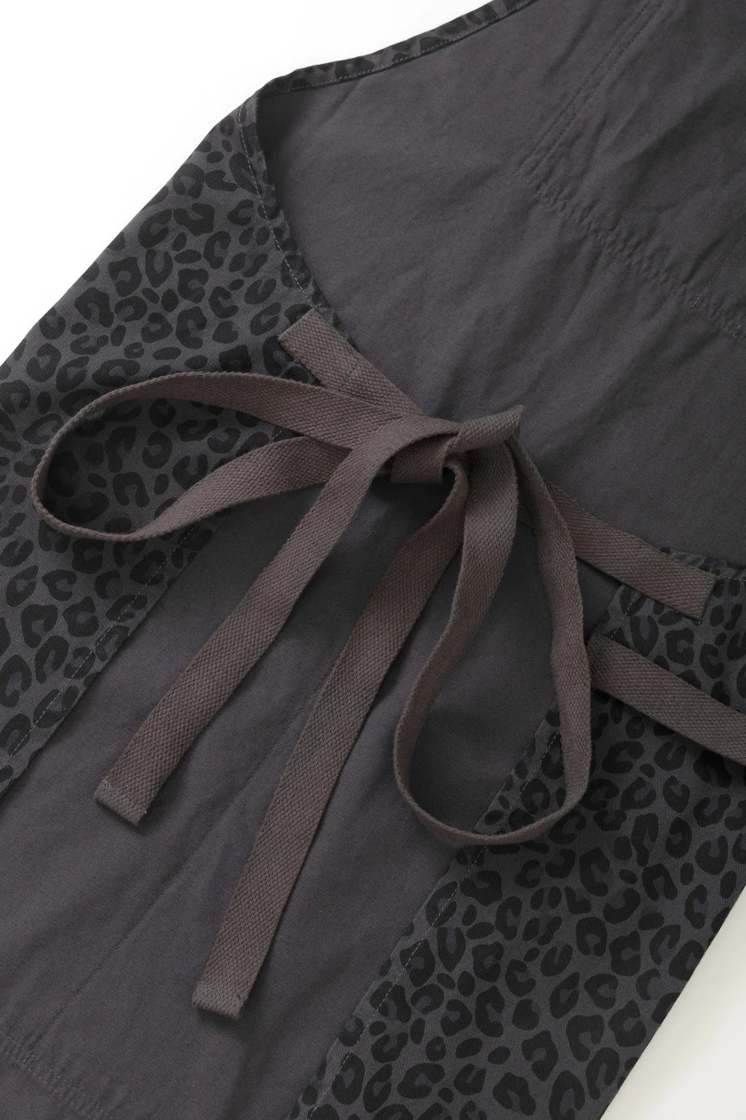 Service Works Patterned Apron in Black Leopard