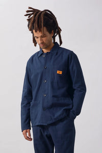 Service Works Canvas Chore Shirt in Dark Navy