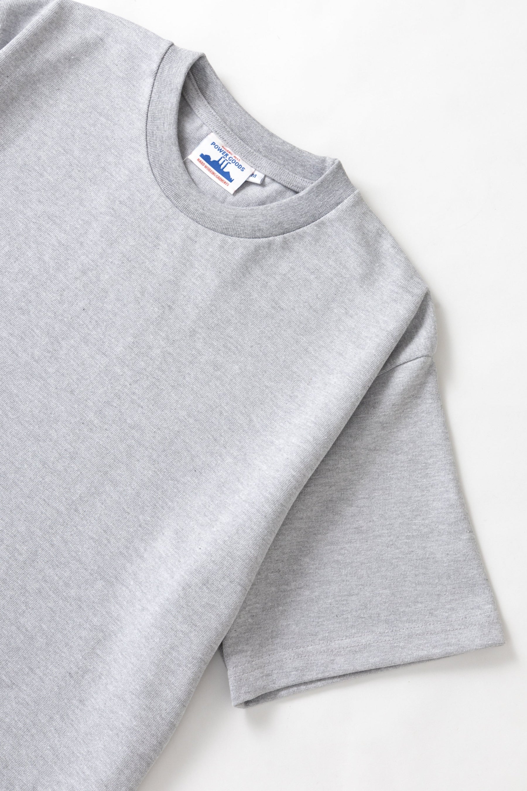 Power Goods Super Weight Tee in Heather Grey