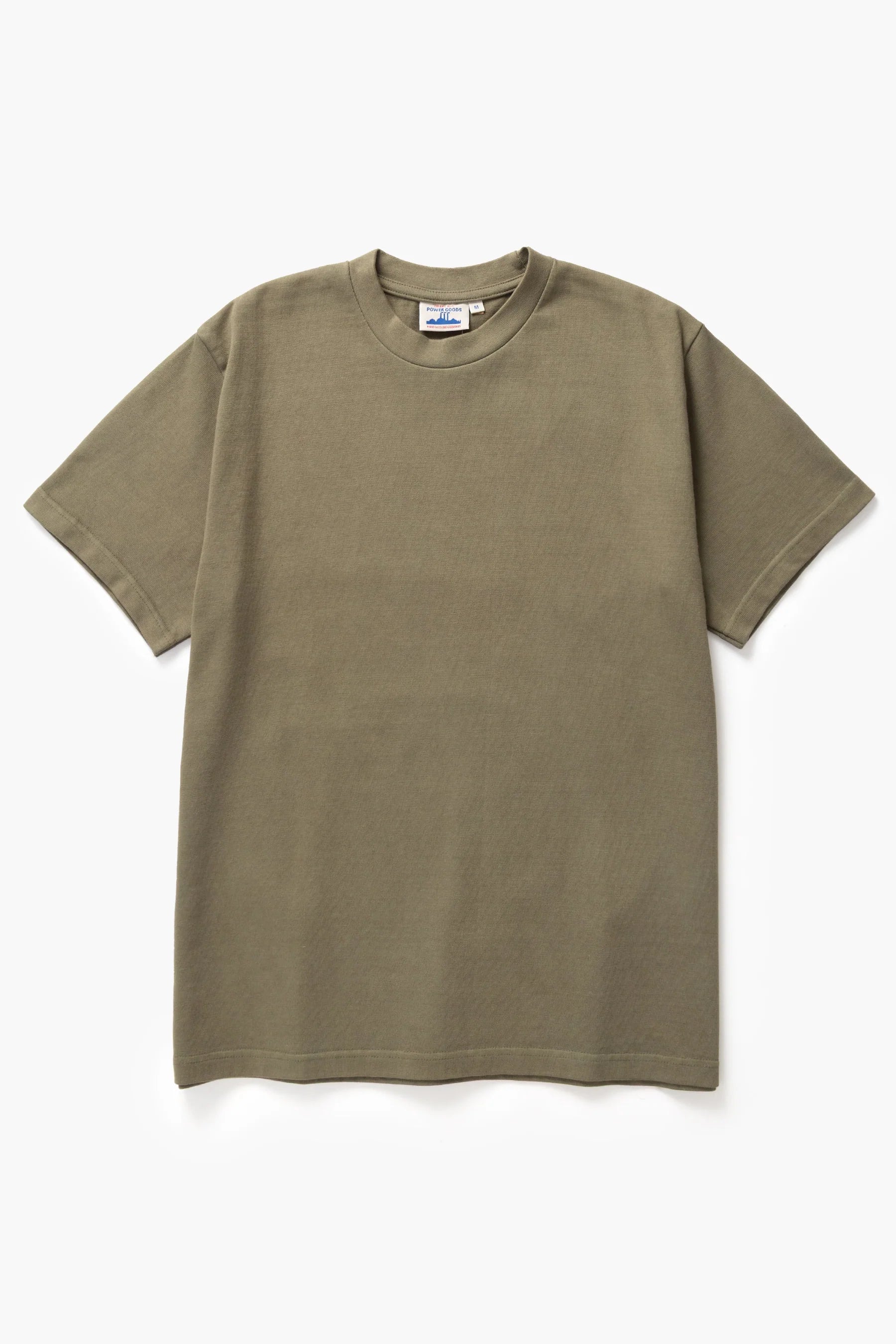 Power Goods Super Weight Tee in Olive