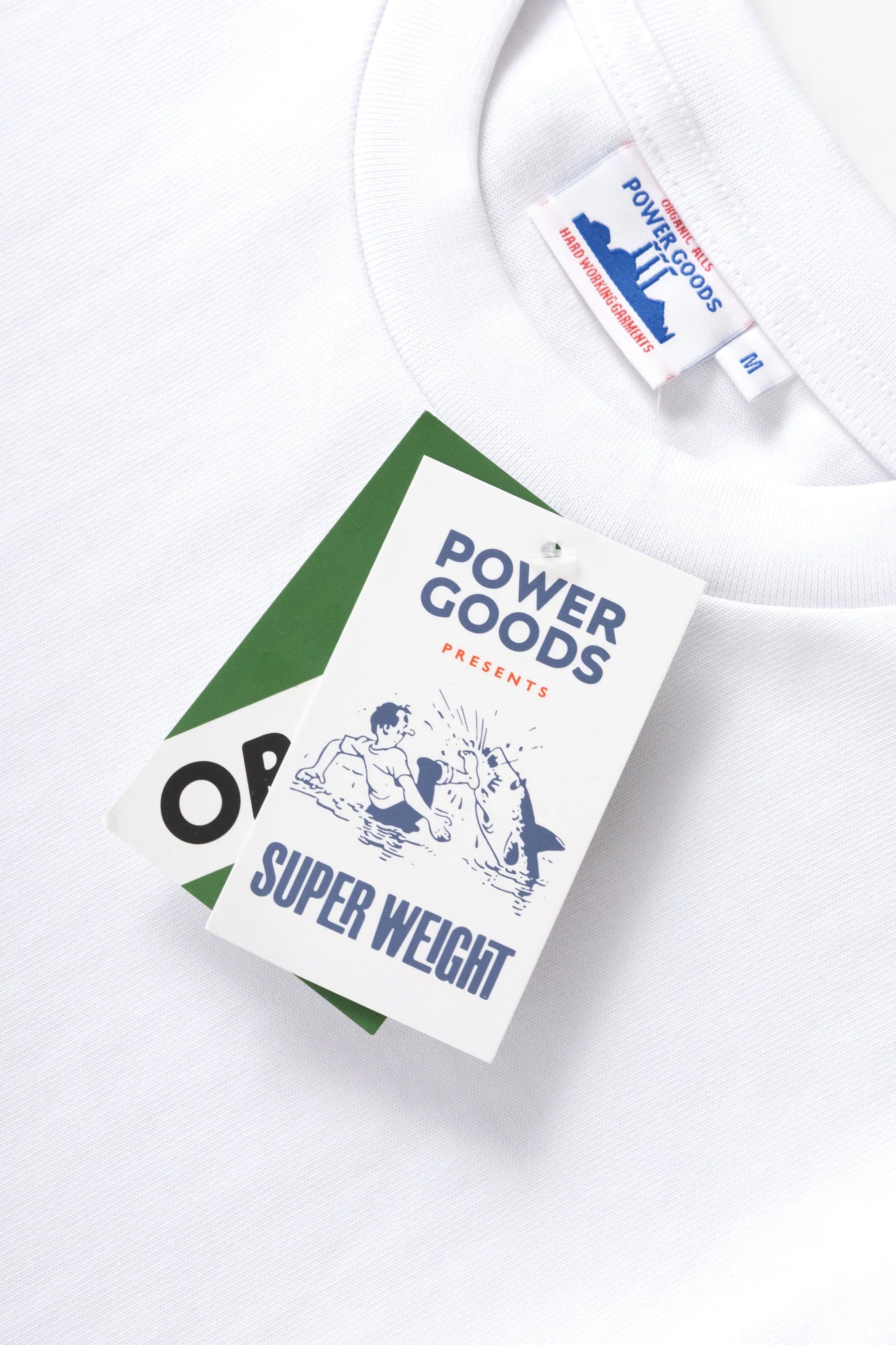 Power Goods Super Weight Tee in White