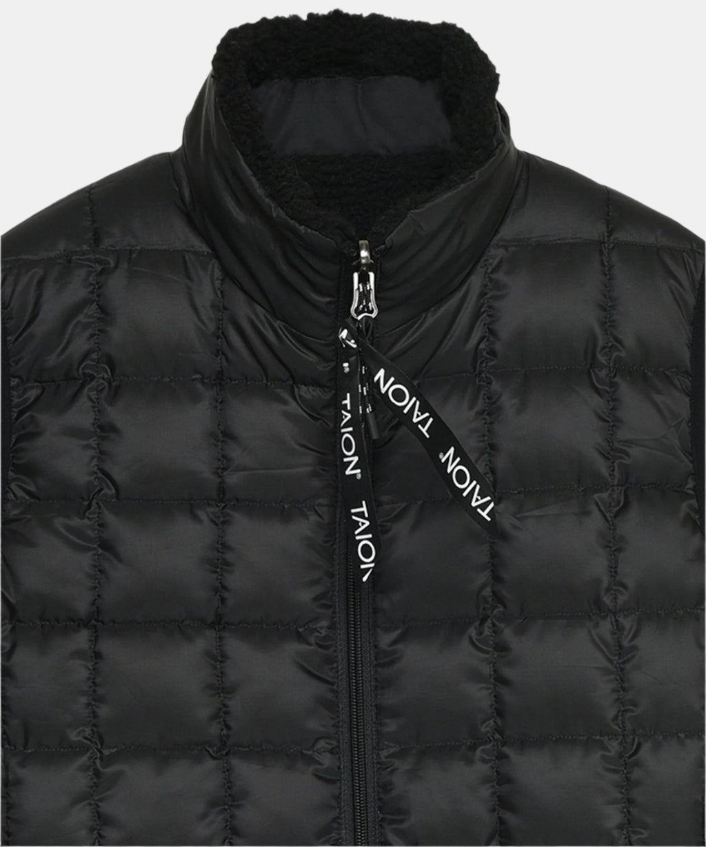 TAION Down x BOA Reversible Jacket in Black