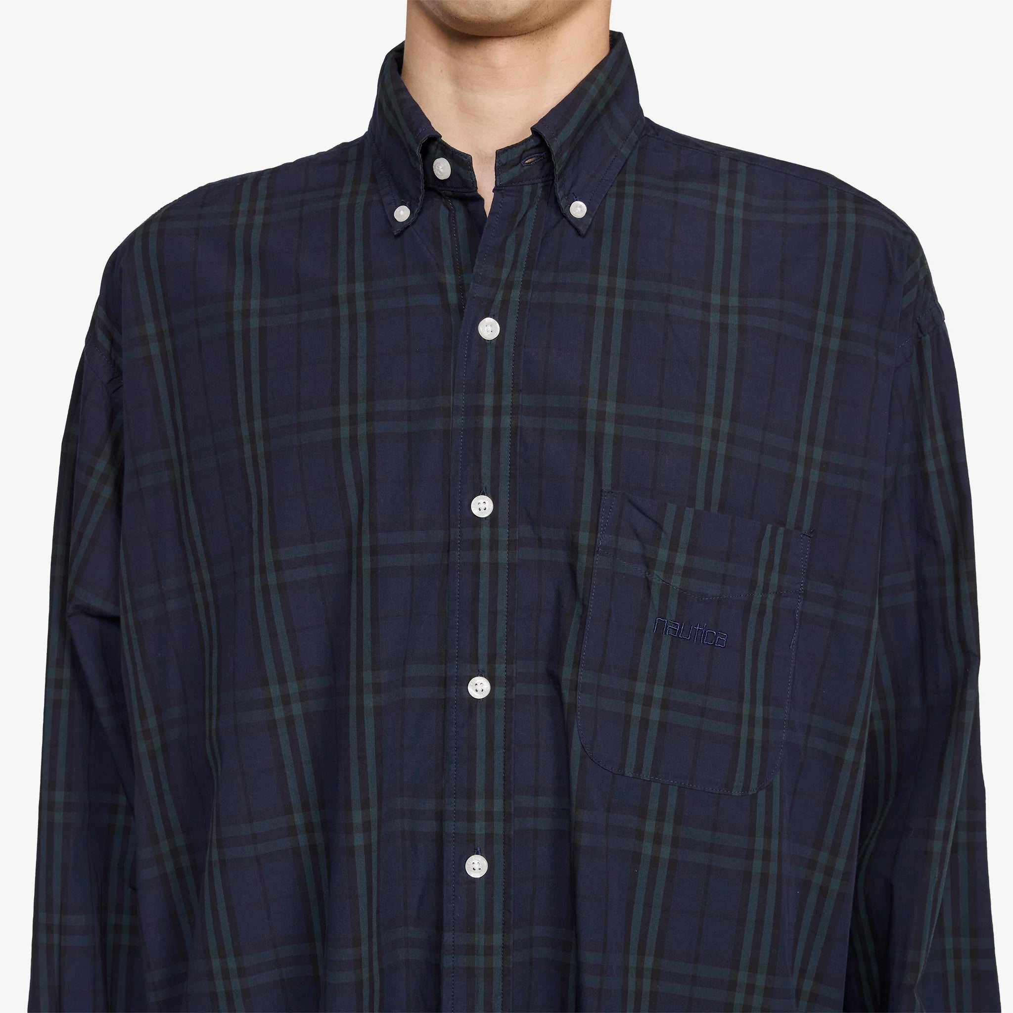 Nautica Japan Broad B.D Shirt in Navy