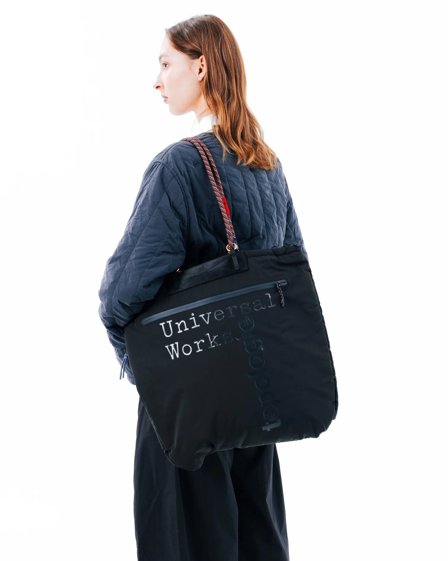 Universal Works x Topologie Tech Helmet Bag in Black