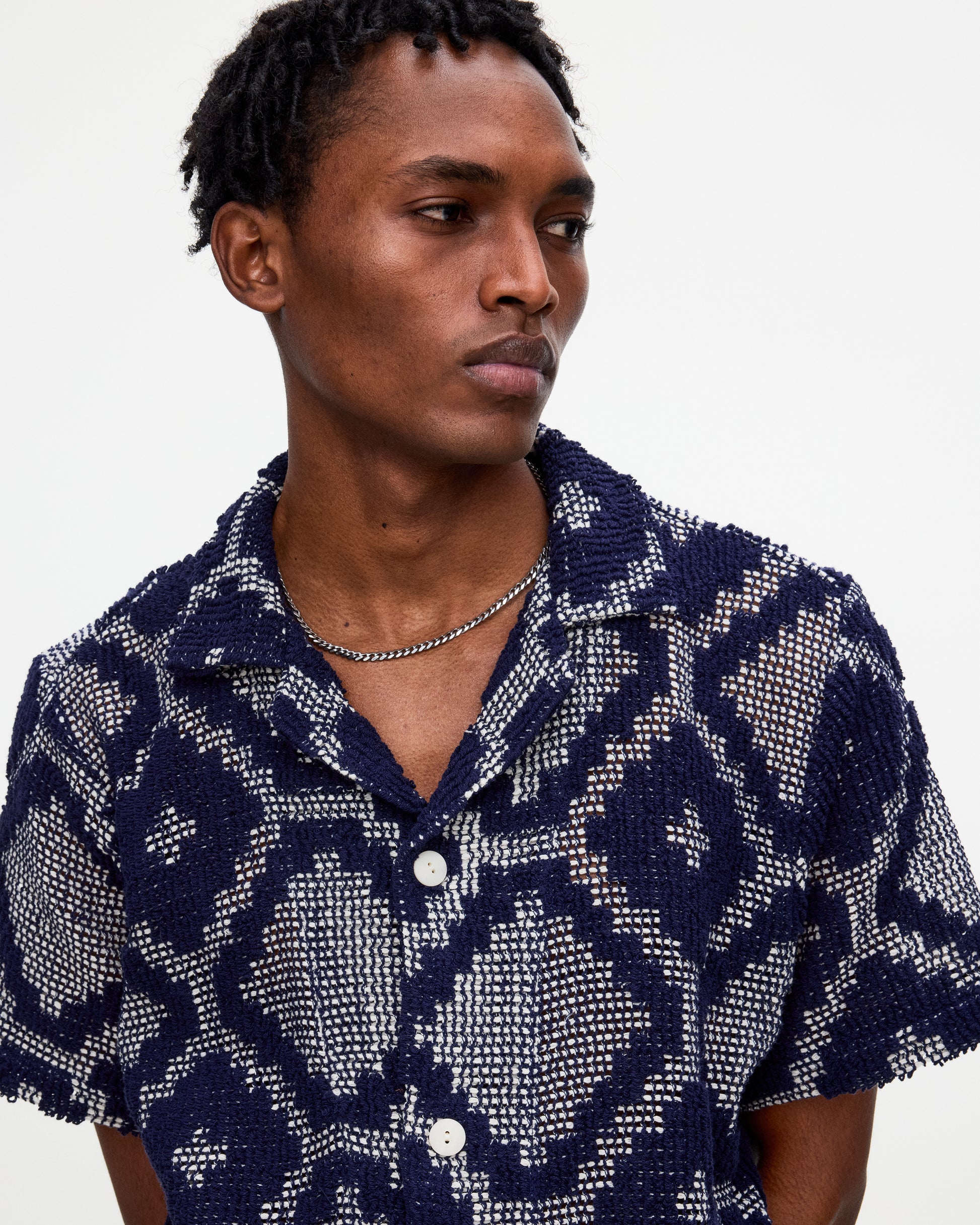 OAS Trastavere Cuba Crochet Shirt