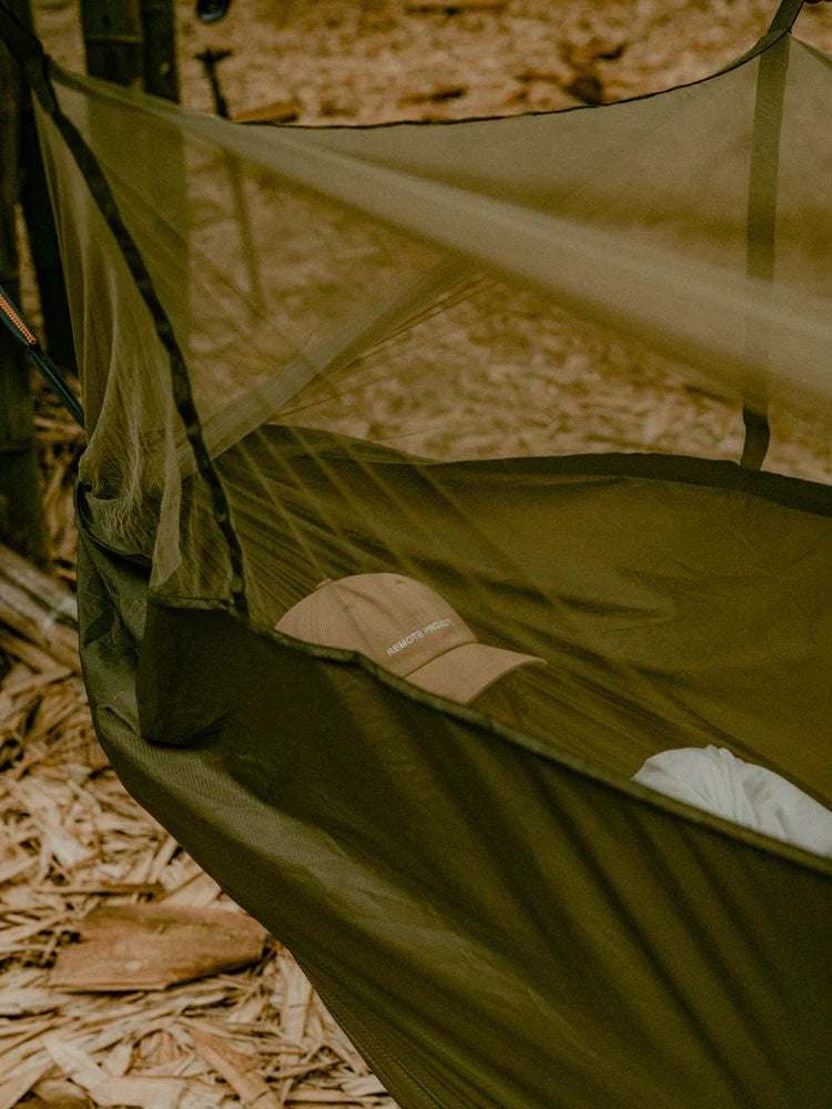 Remote Projects Forest Green Tropics Travel Hammock