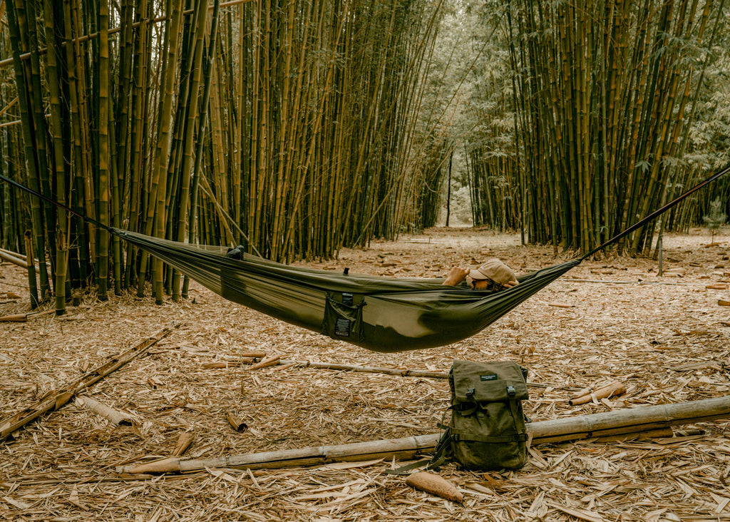 Remote Projects Forest Green Tropics Travel Hammock