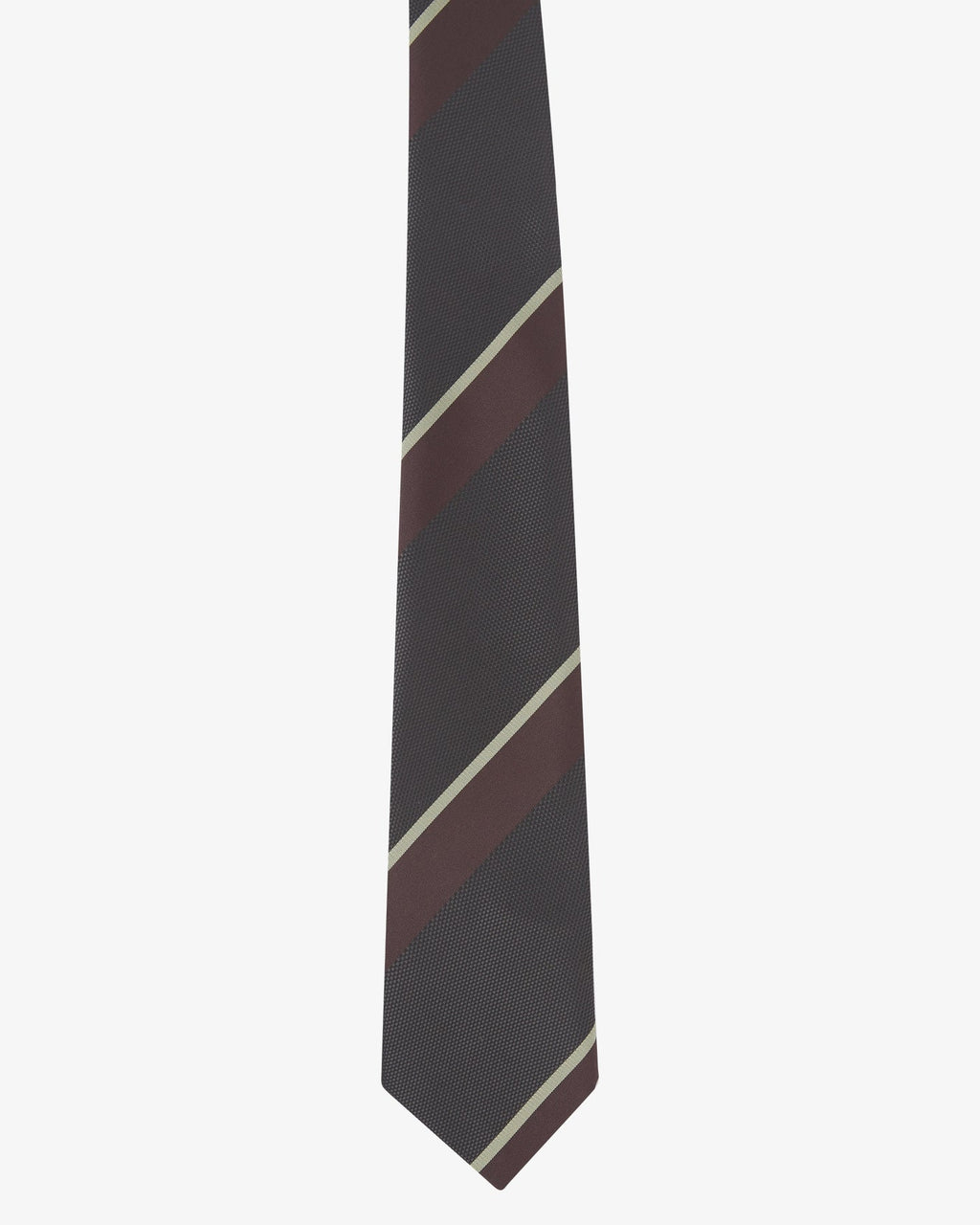 Uskees 4014 Repp Tie in Charcoal