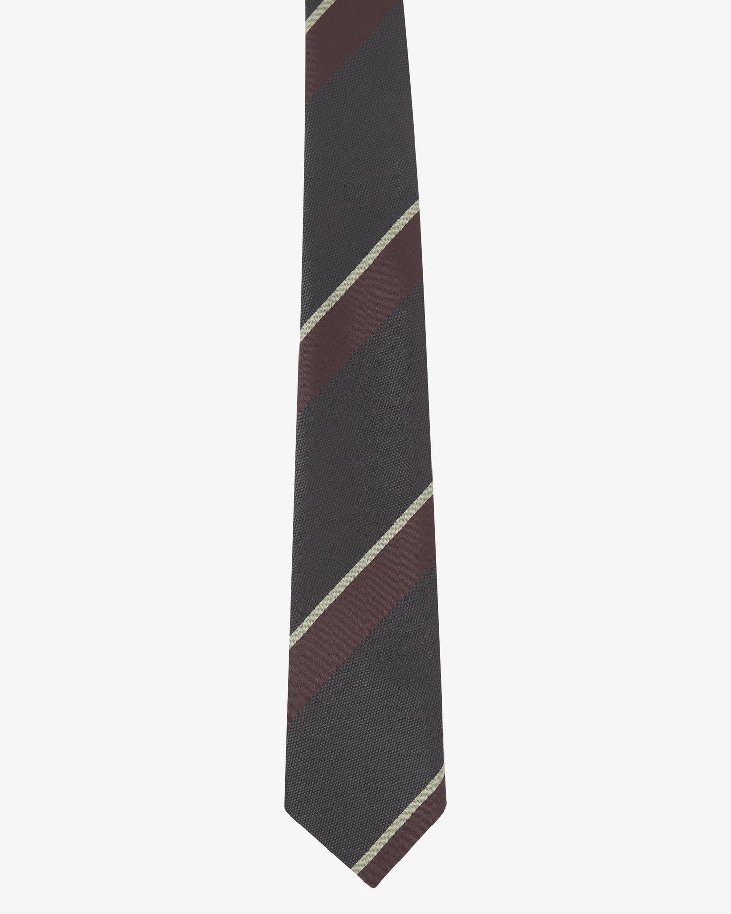 Uskees 4014 Repp Tie in Charcoal